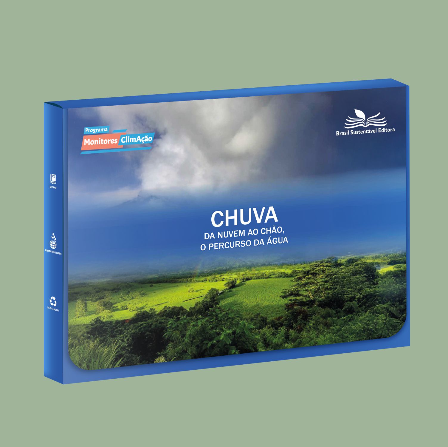 Chuva, Da Nuvem ao Chão, o Percurso da Água - Kit de Educação Socioambiental Monitores ClimAção